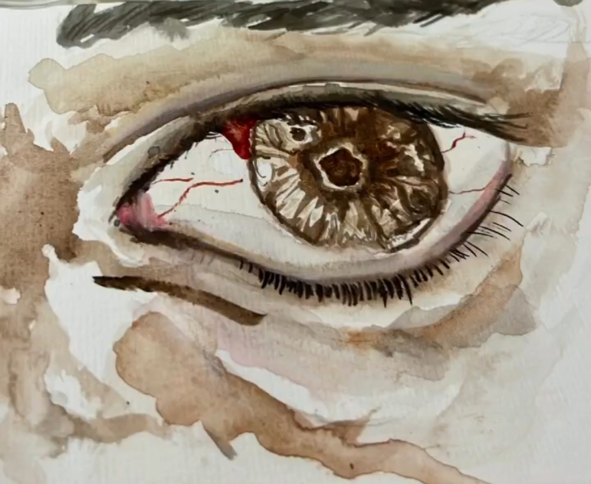 I painted an eye